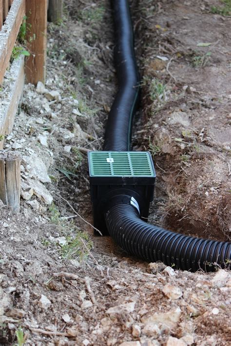 electrical box drain|drainage boxes for yard.